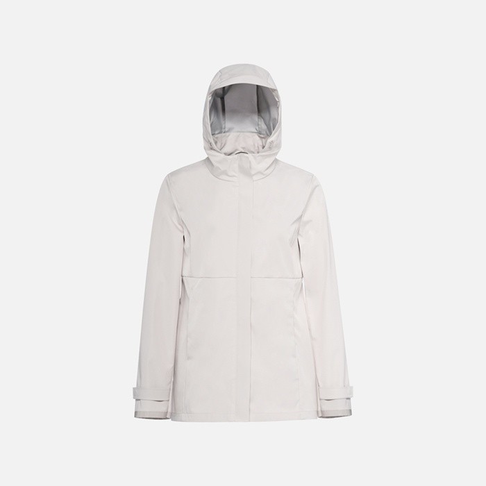 Short parka SPHERICA WOMAN Moonbeam | GEOX