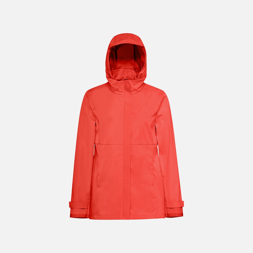 Short parka SPHERICA WOMAN High risk red - image number 0 | GEOX
