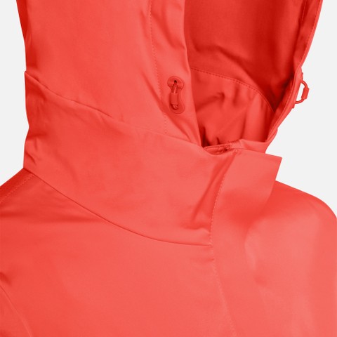 Short parka SPHERICA WOMAN High risk red - image number 4 | GEOX