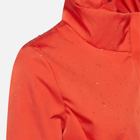 Short parka SPHERICA WOMAN High risk red - image number 11 | GEOX