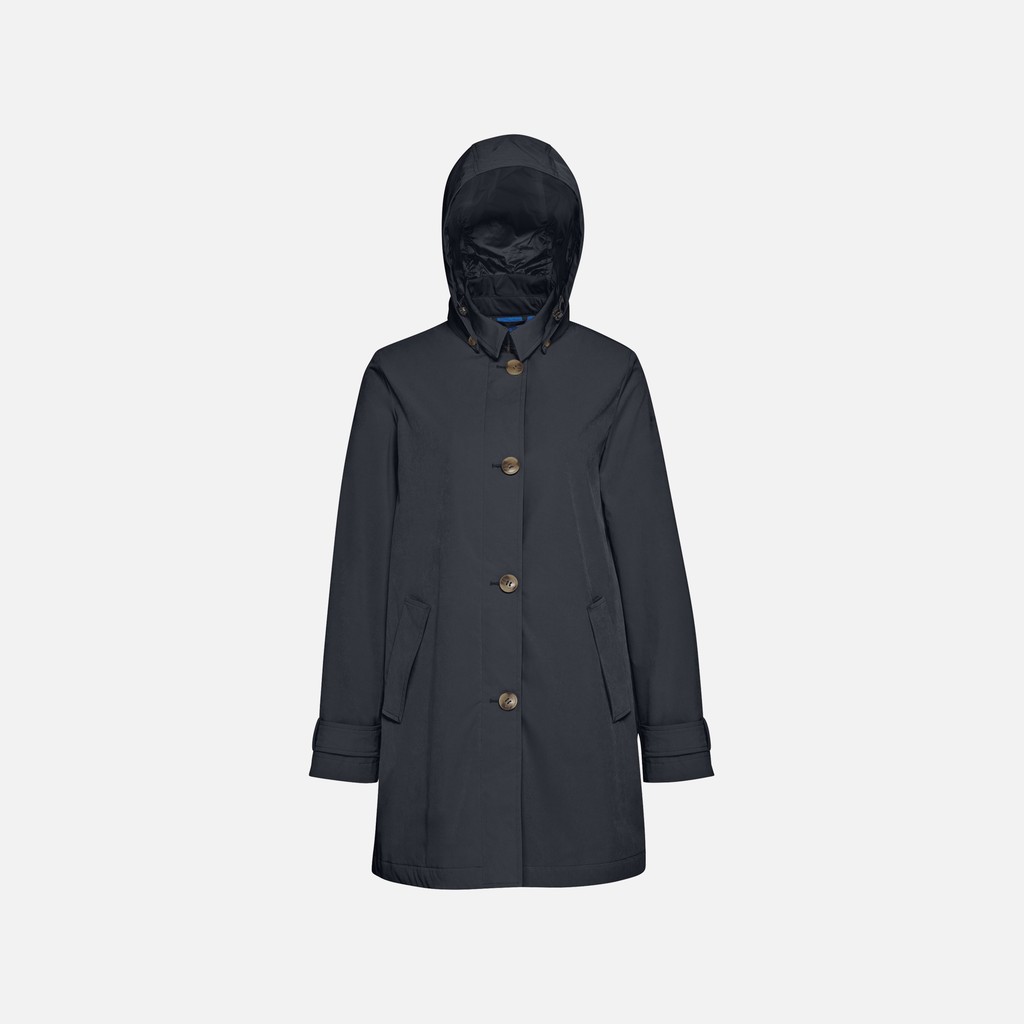 Trench coat CLAUDIN WOMAN Sky captain - image number 0 | GEOX