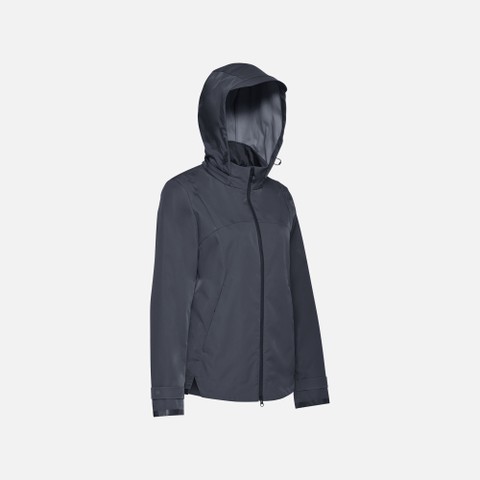 Jacket with hood SPHERICA WOMAN Sky captain - image number 1 | GEOX