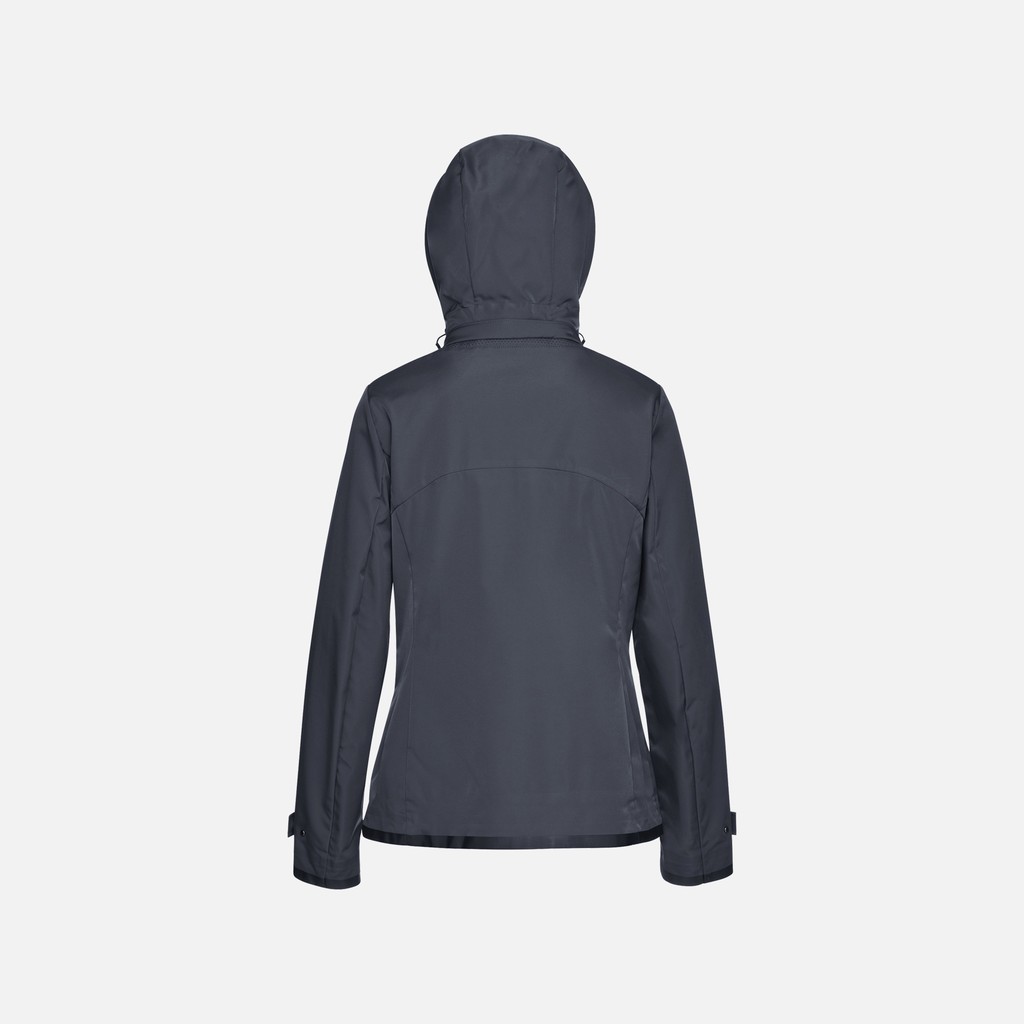 Jacket with hood SPHERICA WOMAN Sky captain - image number 2 | GEOX