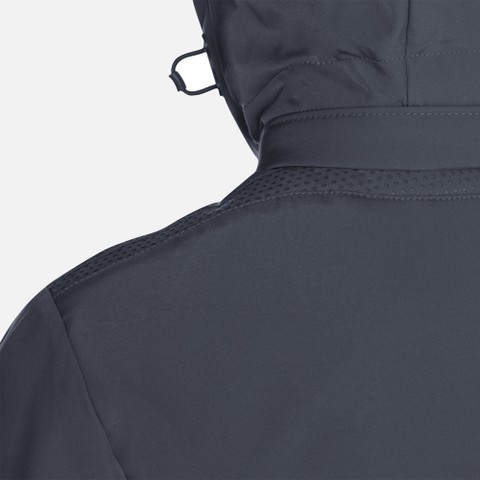 Jacket with hood SPHERICA WOMAN Sky captain - image number 3 | GEOX