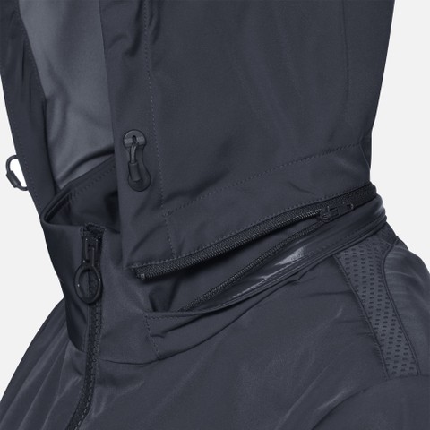 Jacket with hood SPHERICA WOMAN Sky captain - image number 4 | GEOX