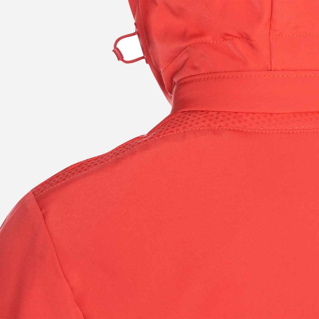 Jacket with hood SPHERICA WOMAN High risk red - image number 6 | GEOX