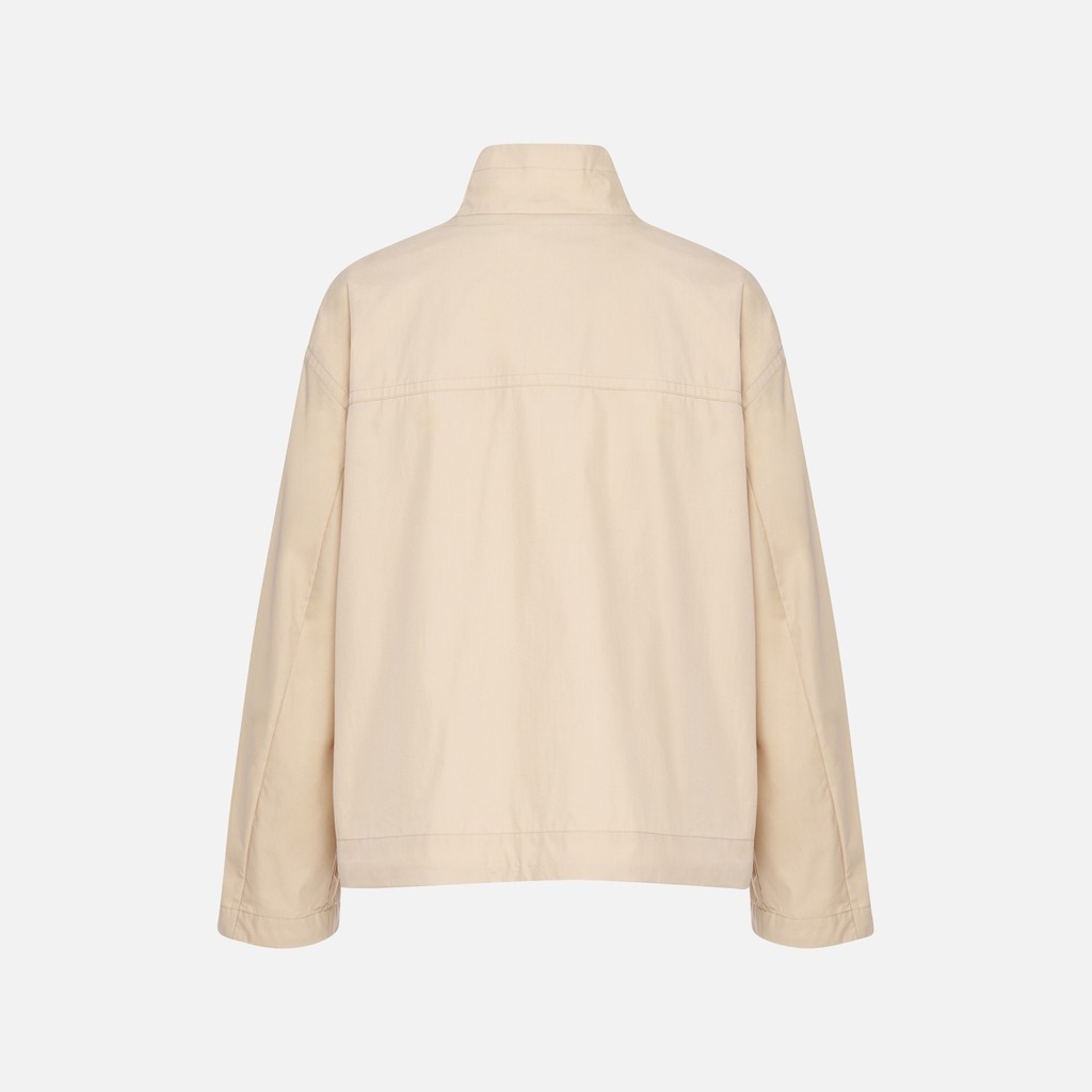 Lightweight jacket NAILEEN WOMAN Oxford tan - image number 6 | GEOX