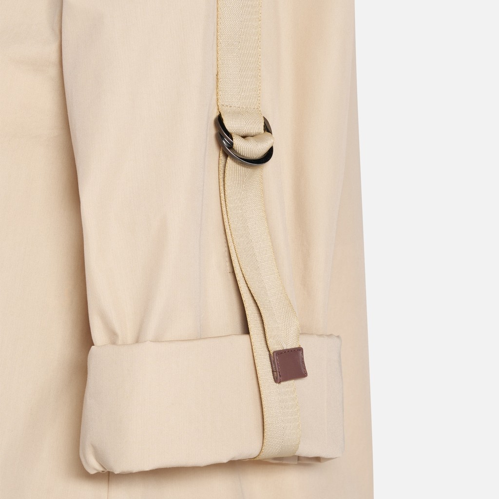 Lightweight jacket NAILEEN WOMAN Oxford tan - image number 8 | GEOX