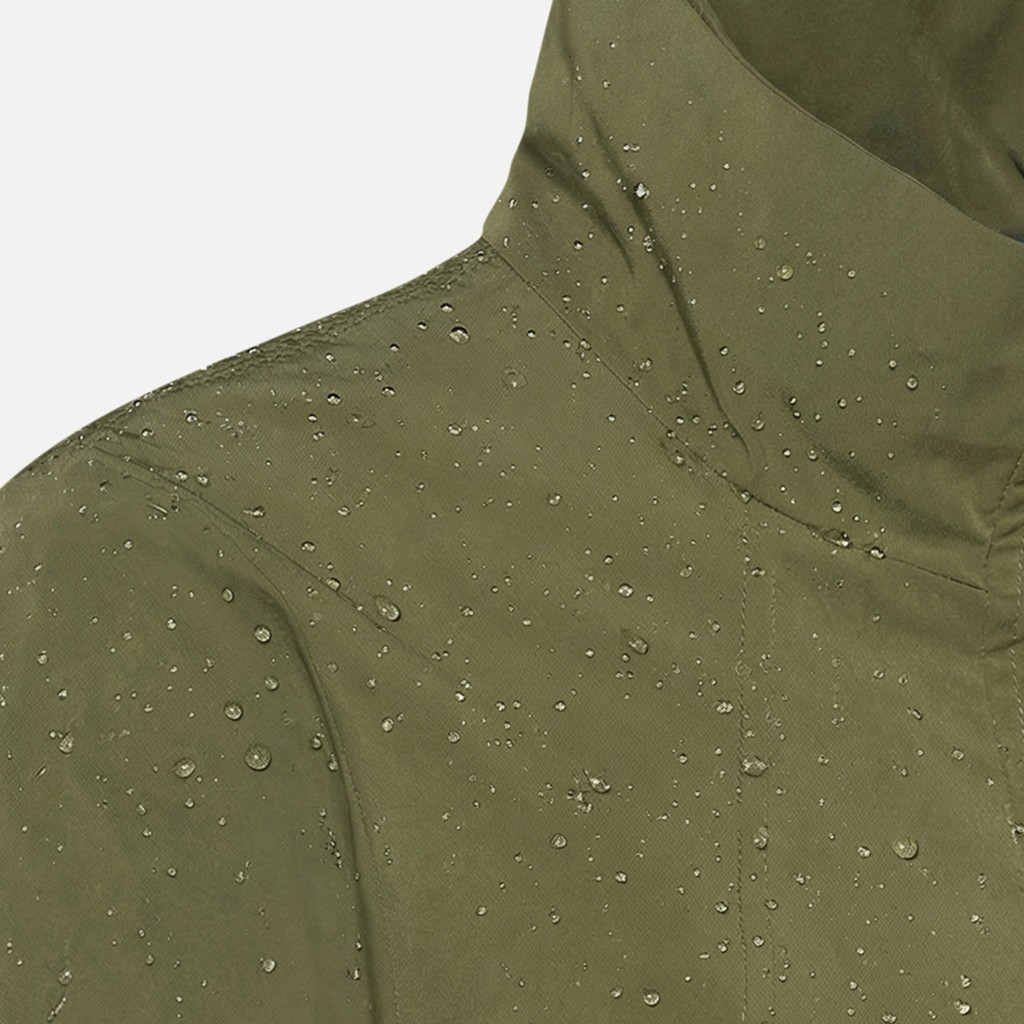 Jacket with hood CLAUDIN WOMAN Mayfly - image number 10 | GEOX