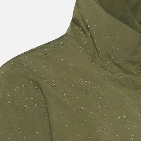 Jacket with hood CLAUDIN WOMAN Mayfly - image number 10 | GEOX