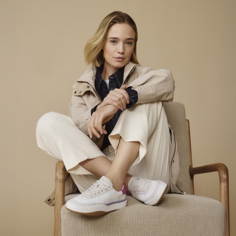 Veste &agrave; capuche CLAUDIN FEMME Sable - image number 1 | GEOX