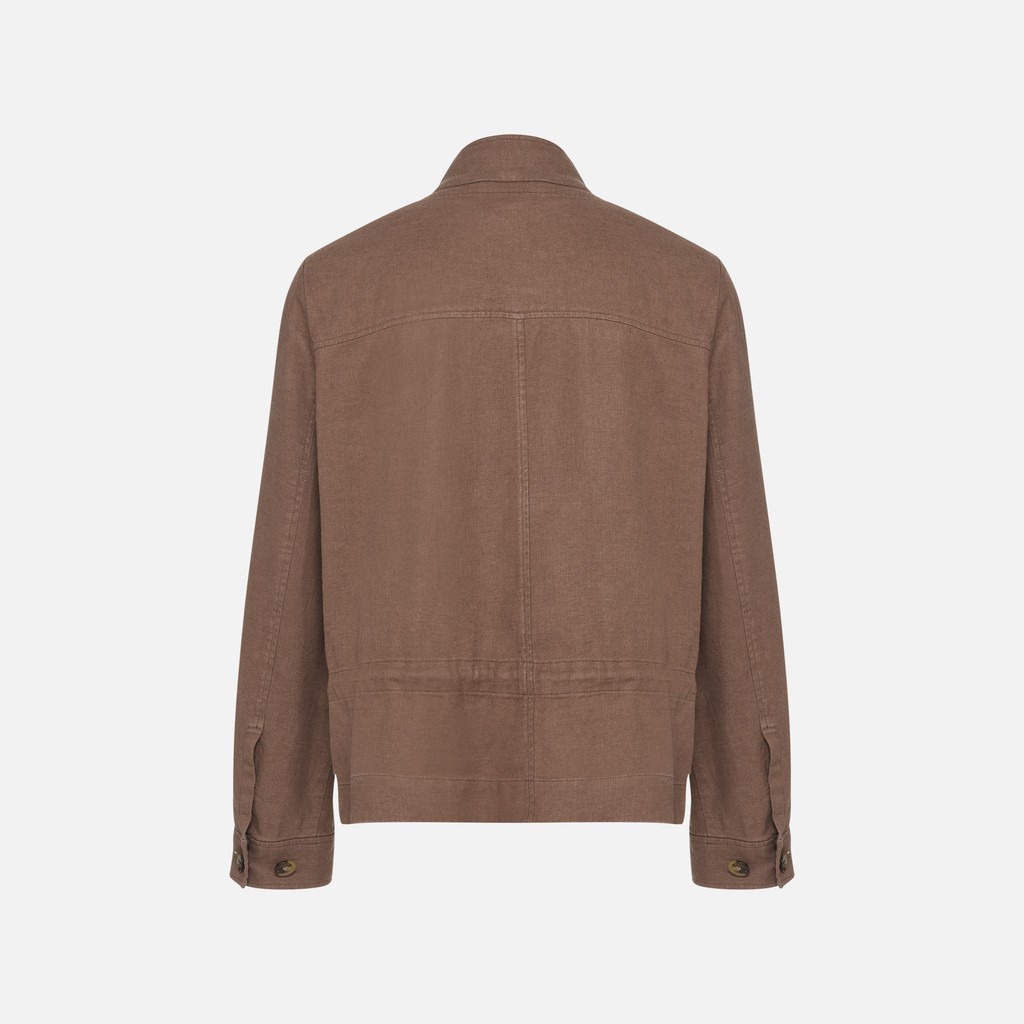 Bomber jacket MADDALUSIA WOMAN Partridge - image number 6 | GEOX