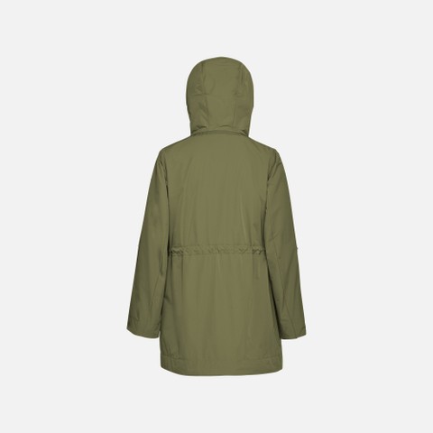 Long parka DANDRA WOMAN Mayfly - image number 2 | GEOX