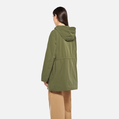 Long parka DANDRA WOMAN Mayfly - image number 2 | GEOX