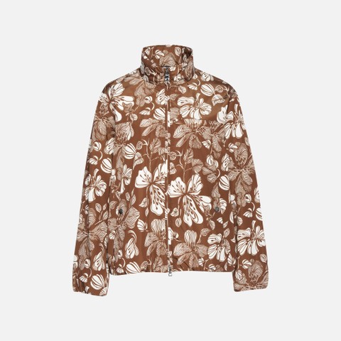 Giacca leggera ANNYA WOMAN Marrone/Bianco - image number 4 | GEOX