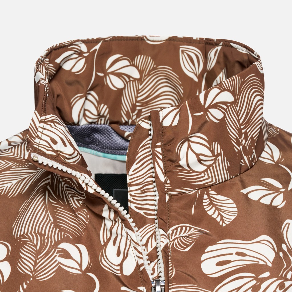 Giacca leggera ANNYA WOMAN Marrone/Bianco - image number 8 | GEOX