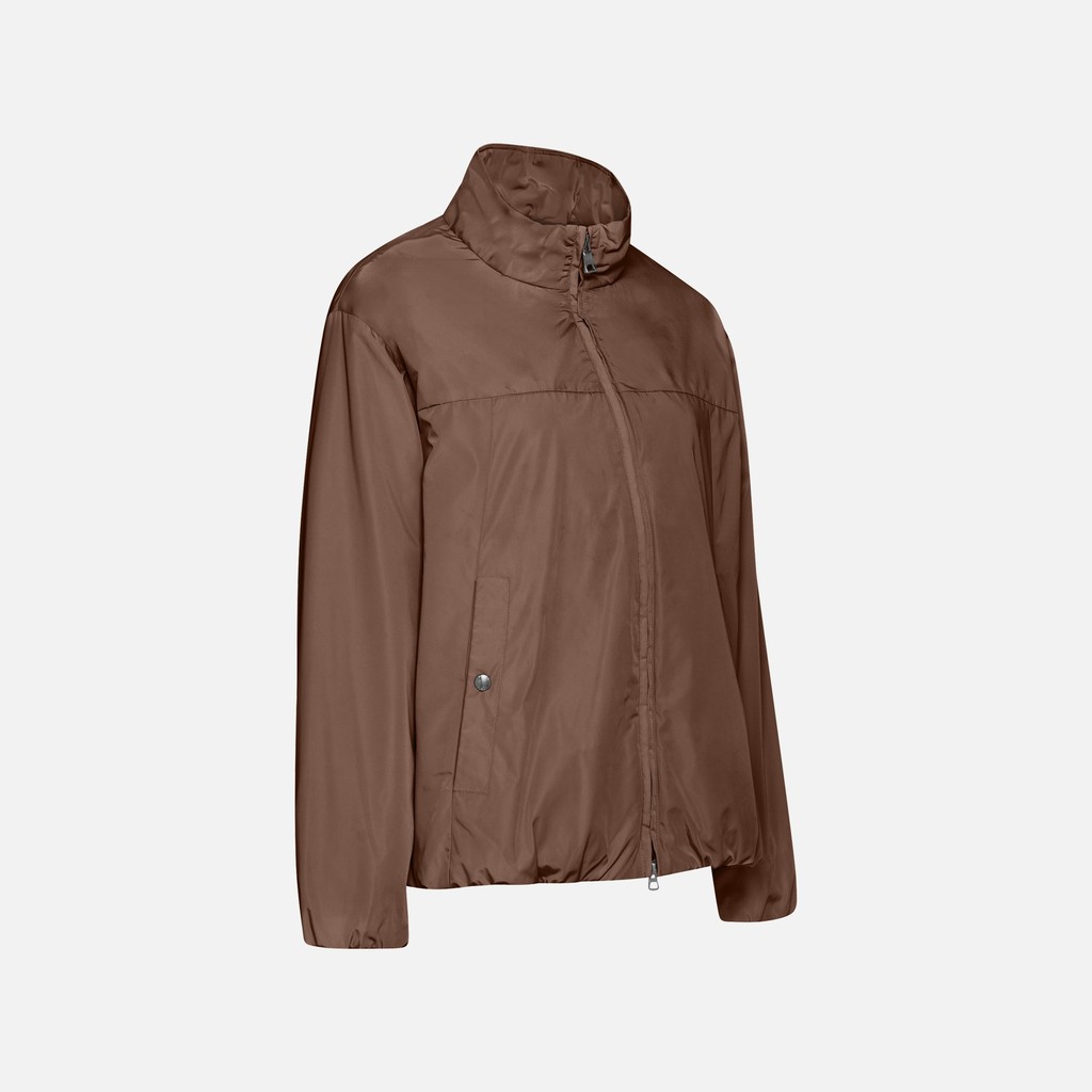 Lightweight jacket ANNYA WOMAN Partridge - image number 1 | GEOX