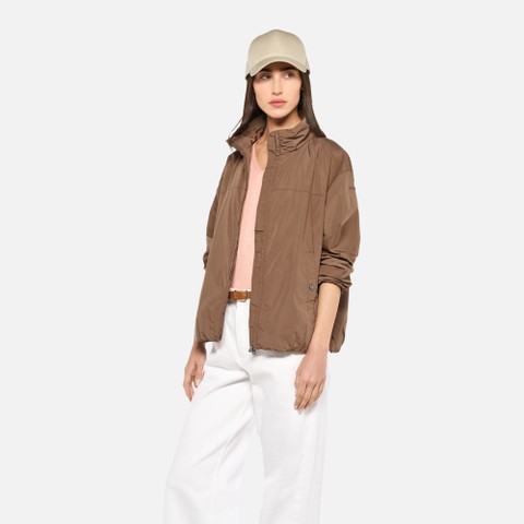 Lightweight jacket ANNYA WOMAN Partridge | GEOX