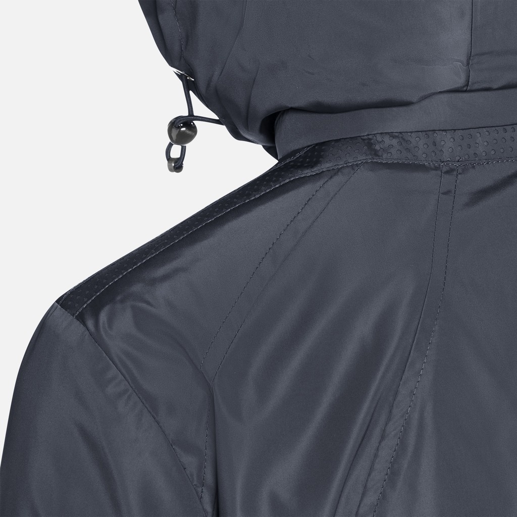 Jacket with hood ANNYA WOMAN Sky captain - image number 3 | GEOX