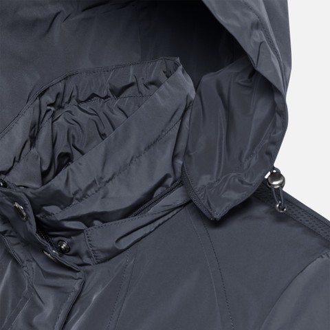 Jacket with hood ANNYA WOMAN Sky captain - image number 4 | GEOX