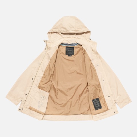 Chaqueta con capucha ANNYA MUJER Arena - image number 9 | GEOX