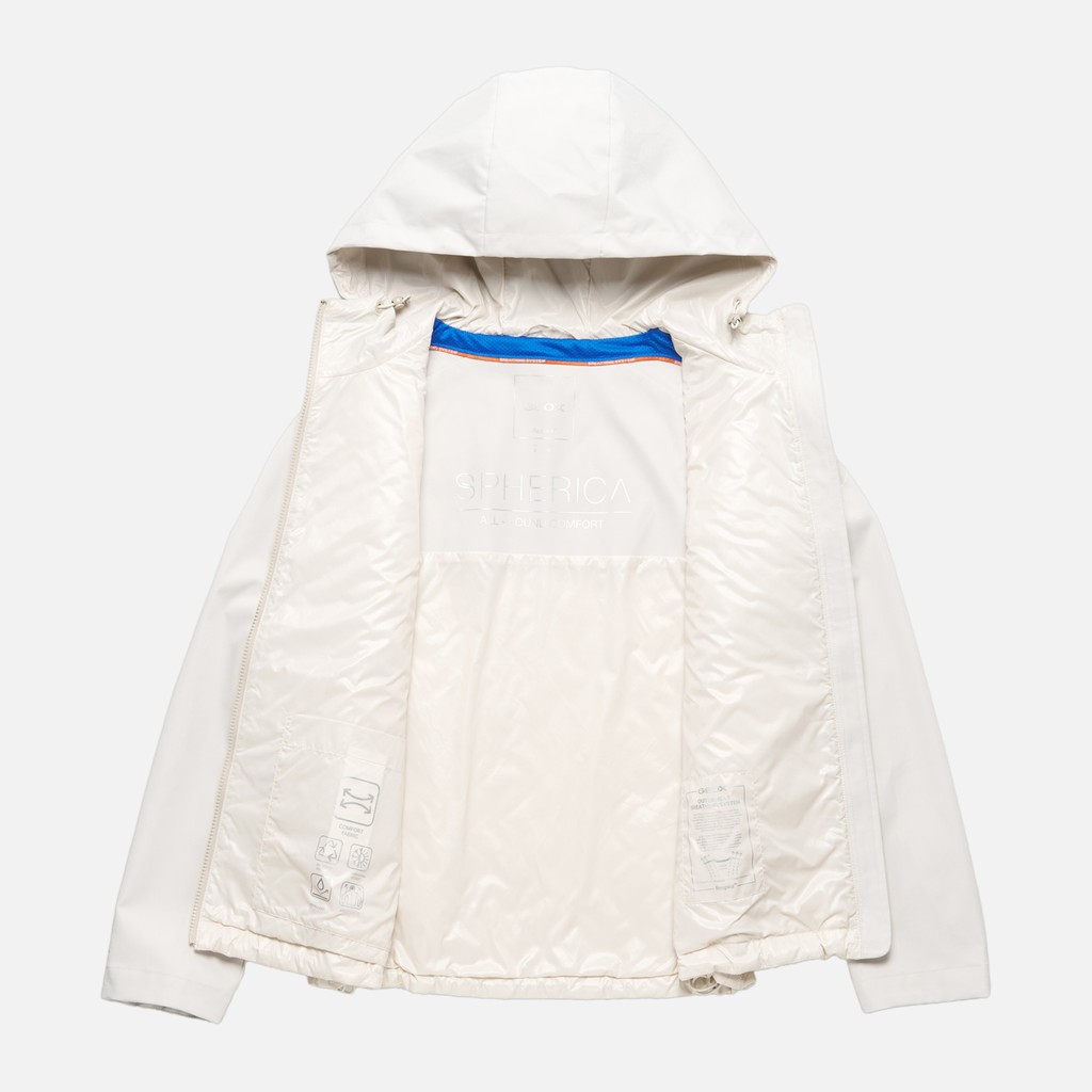 Short parka SPHERICA WOMAN Moonbeam - image number 10 | GEOX