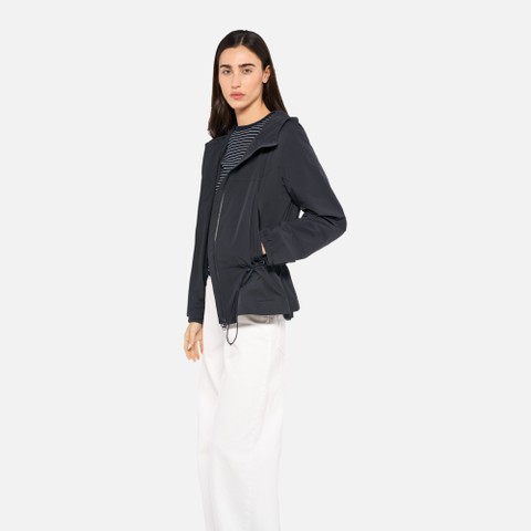 Parka court SPHERICA FEMME Bleu nuit | GEOX