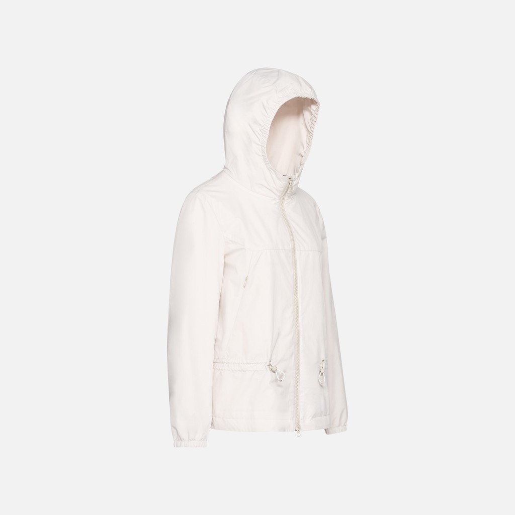 Short parka SPHERICA WOMAN Moonbeam - image number 5 | GEOX