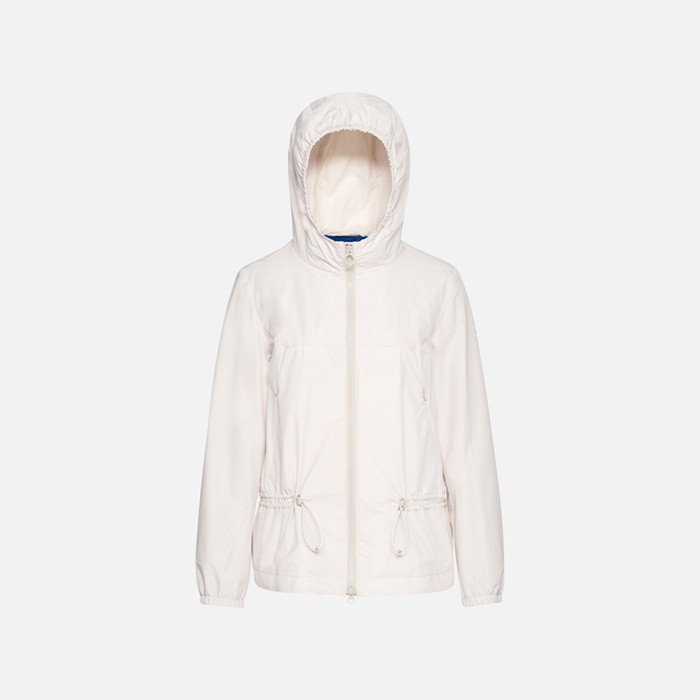 Short parka SPHERICA WOMAN Moonbeam | GEOX
