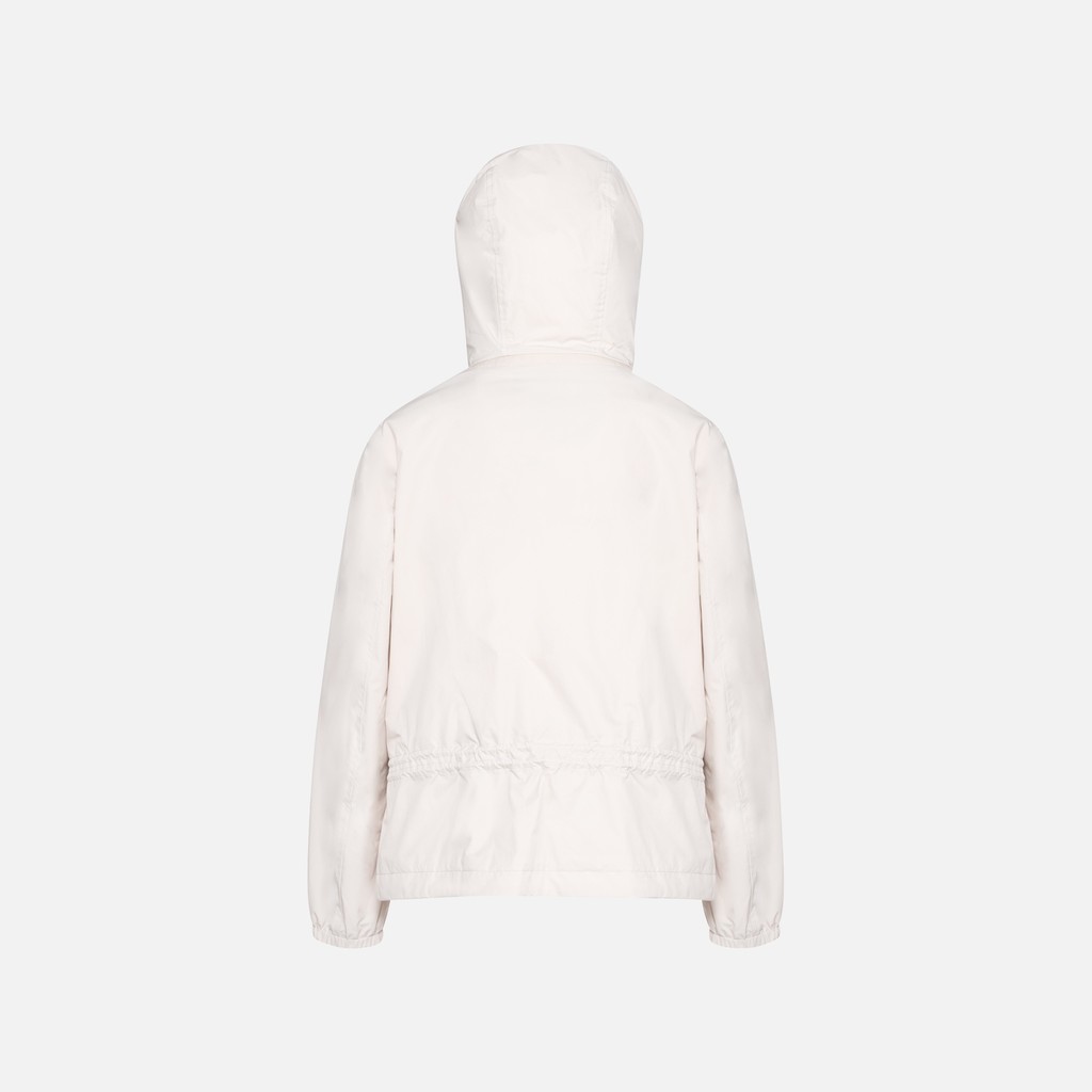 Short parka SPHERICA WOMAN Moonbeam - image number 6 | GEOX