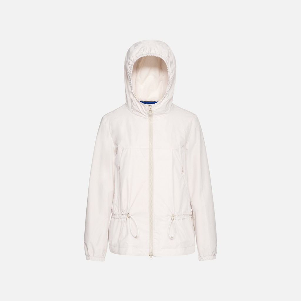 Short parka SPHERICA WOMAN Moonbeam - image number 8 | GEOX