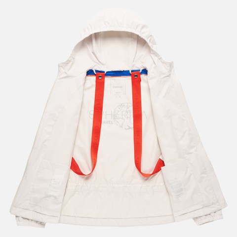 Parka court SPHERICA FEMME Blanc cass&eacute; - image number 9 | GEOX