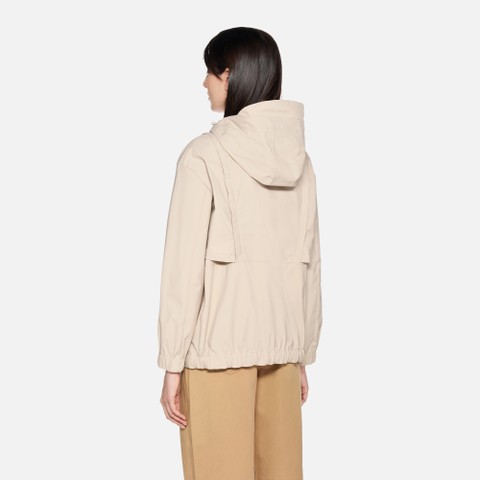 Parka court IRIDEA FEMME Sable - image number 2 | GEOX