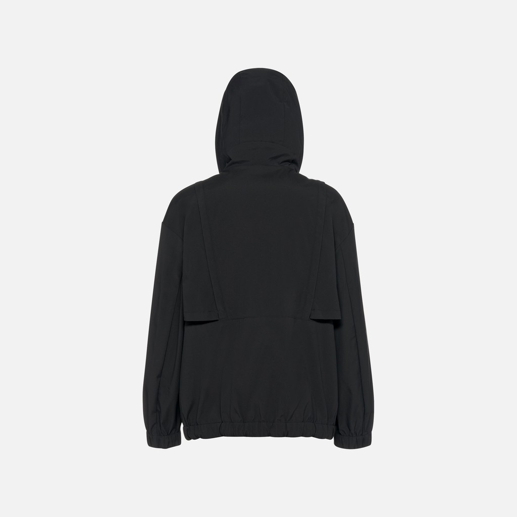 Short parka IRIDEA WOMAN Black - image number 6 | GEOX