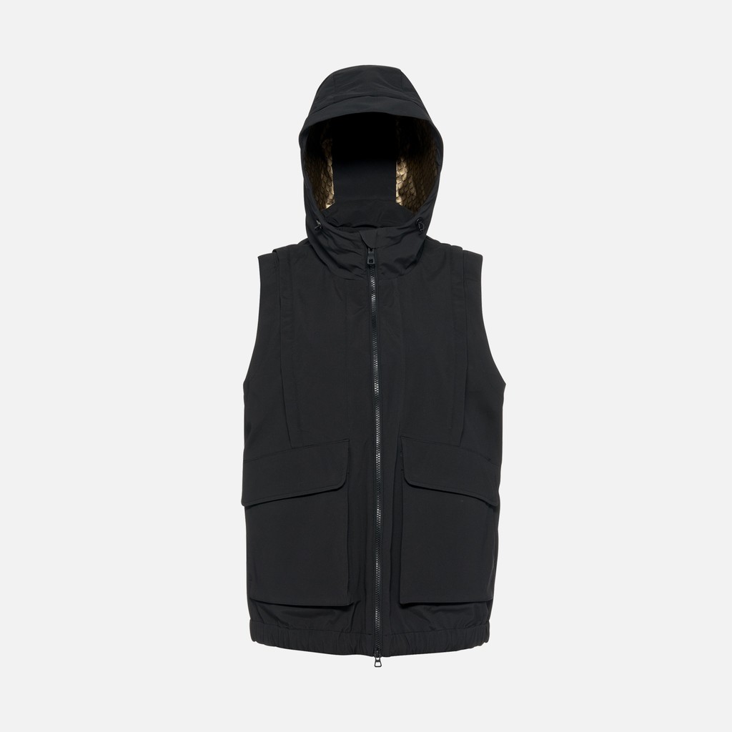 Short parka IRIDEA WOMAN Black - image number 8 | GEOX