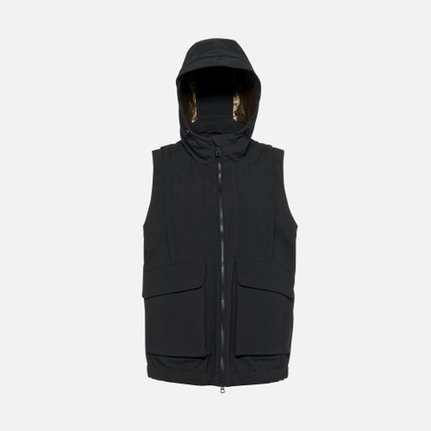 Short parka IRIDEA WOMAN Black - image number 8 | GEOX