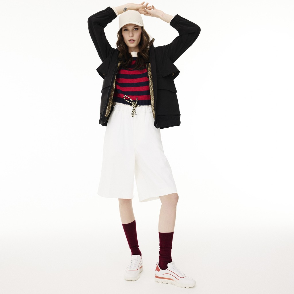 Short parka IRIDEA WOMAN Black - image number 9 | GEOX