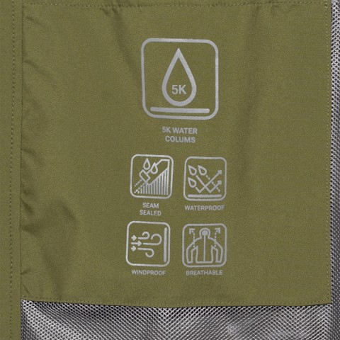 Waterproof jacket HOARA ABX WOMAN Mayfly - image number 4 | GEOX