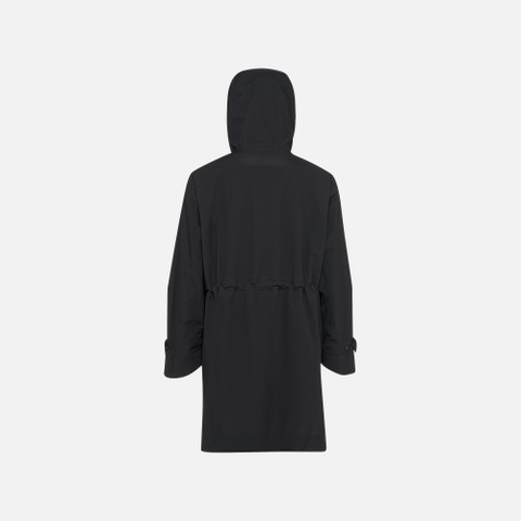 Waterproof jacket HOARA ABX WOMAN Caviar - image number 6 | GEOX