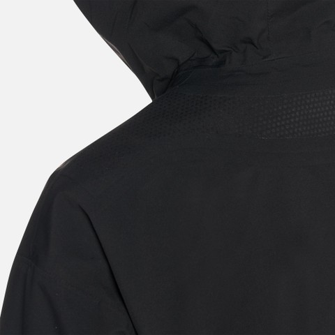 Waterproof jacket HOARA ABX WOMAN Caviar - image number 7 | GEOX