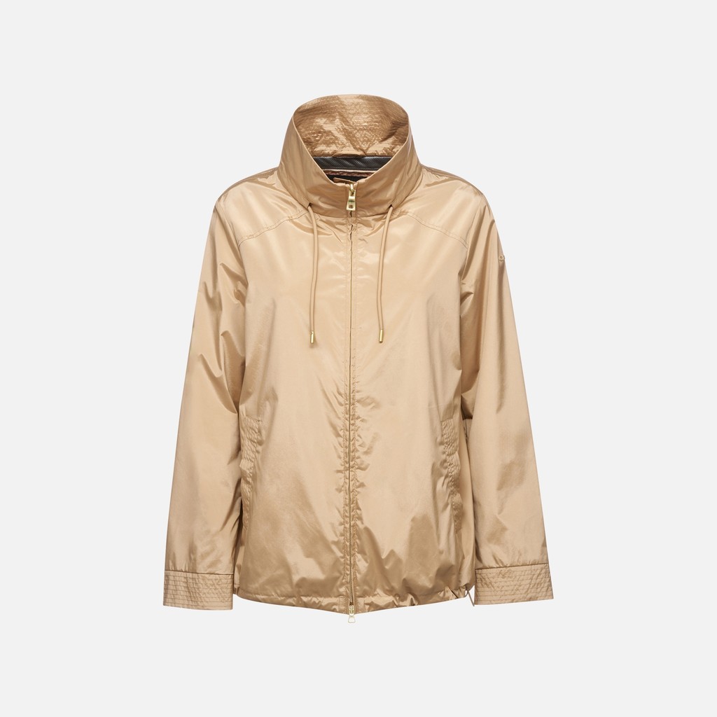 Veste mi-saison DANDRA FEMME Sable - image number 2 | GEOX