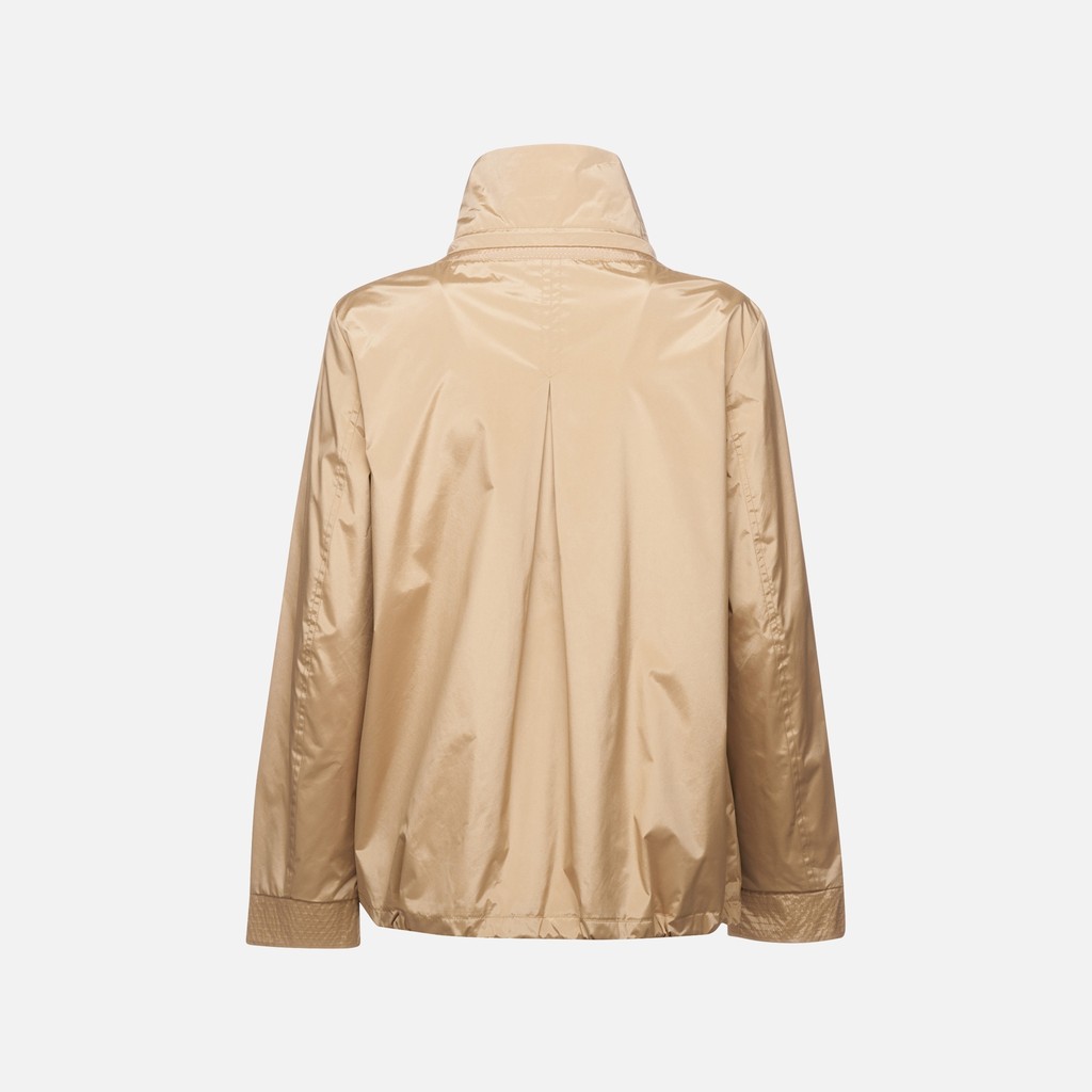 Veste mi-saison DANDRA FEMME Sable - image number 4 | GEOX
