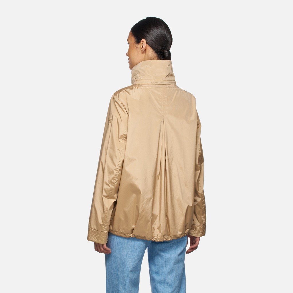 Giacca mezza stagione DANDRA DONNA Sabbia - image number 2 | GEOX