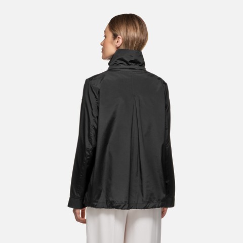 Mid-season jacket DANDRA WOMAN Black - image number 2 | GEOX