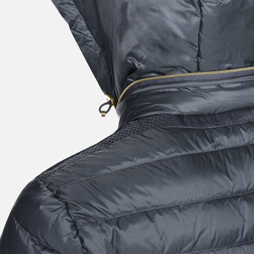 Short down jacket JAYSEN WOMAN Sky captain - image number 3 | GEOX