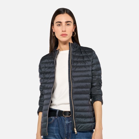Short down jacket JAYSEN WOMAN Sky captain - image number 3 | GEOX
