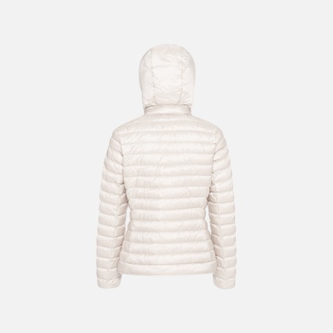Short down jacket JAYSEN WOMAN Moonbeam - image number 2 | GEOX