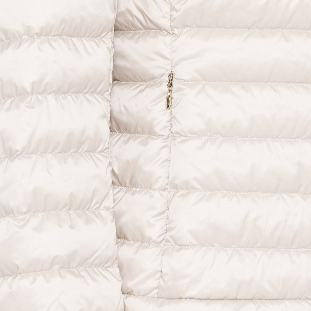 Short down jacket JAYSEN WOMAN Moonbeam - image number 4 | GEOX