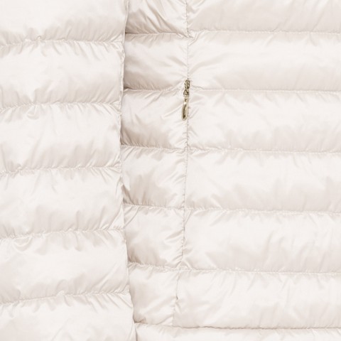 Short down jacket JAYSEN WOMAN Moonbeam - image number 4 | GEOX