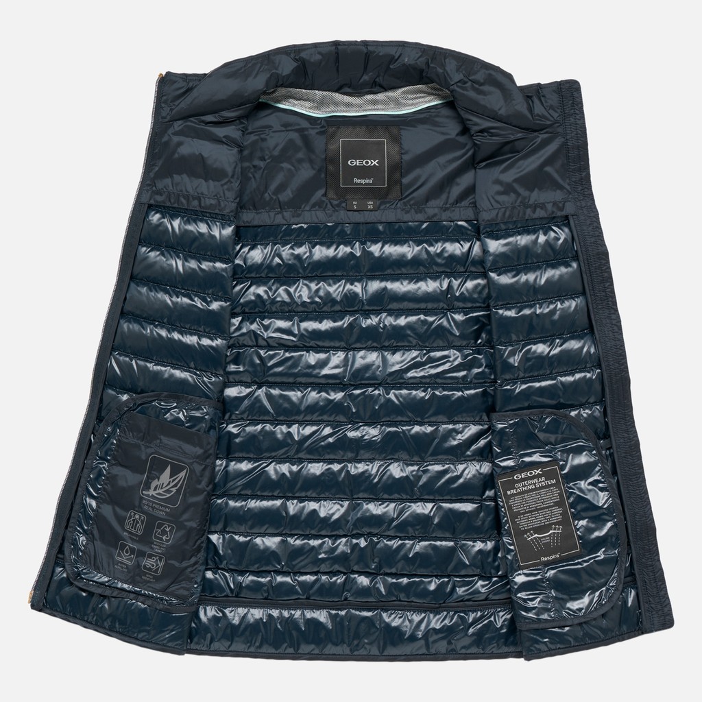 Sleeveless JAYSEN WOMAN Sky captain - image number 5 | GEOX